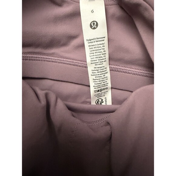 Lululemon Women’s Align Tank Top LVLX Lavender Luxe Purple Size 6 New w/tag - Picture 4 of 5
